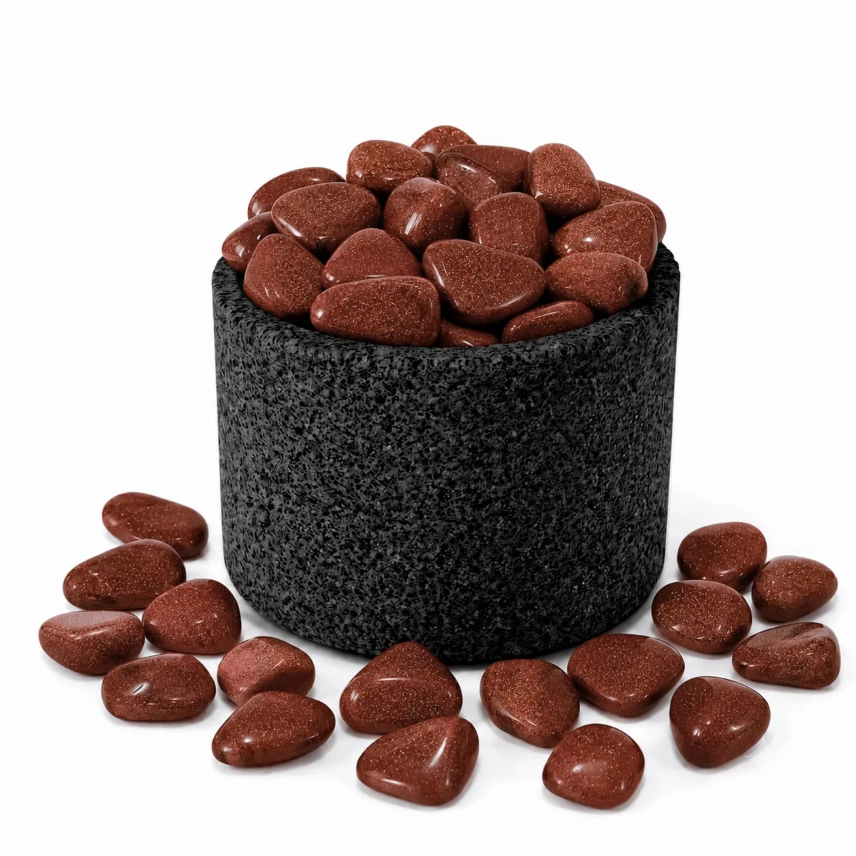 Jaspe Rojo Pulido Grande – Piedra Preciosa para Sentimientos Intensos Pasión Emociones y Protección - Candle Craft
