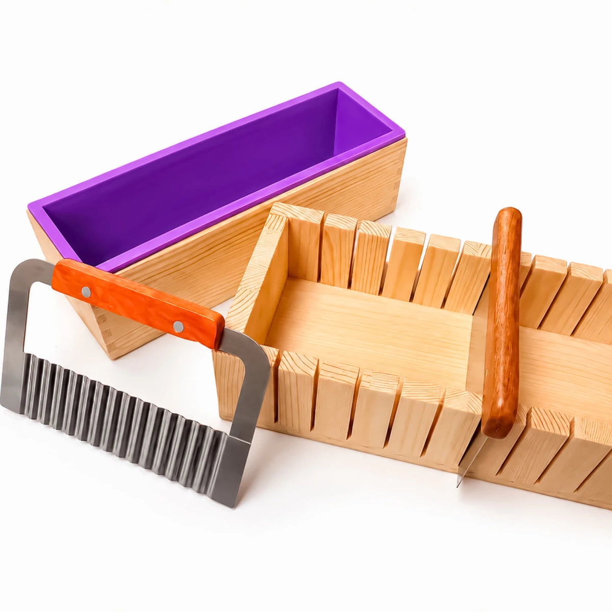 Kit de Preparación para Jabón - Moldeado y Corte de Jabones Artesanales - Candle Craft