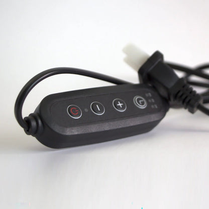 Lámpara Calentadora de Velas Aromáticas – Derretidor Eléctrico de Cera para Aromaterapia - 4 Niveles de Intensidad y Temporizador - Negro - Candle Craft