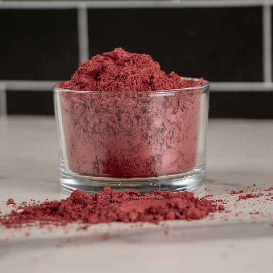 Mica Mineral Cobre para Velas Artesanales – Pigmento en Polvo con Acabado Metálico Brillante - Candle Craft