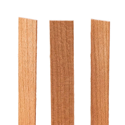 Pabilo de Madera para Velas - 12.5×150 mm - Mecha de Madera con Fichas - Candle Craft