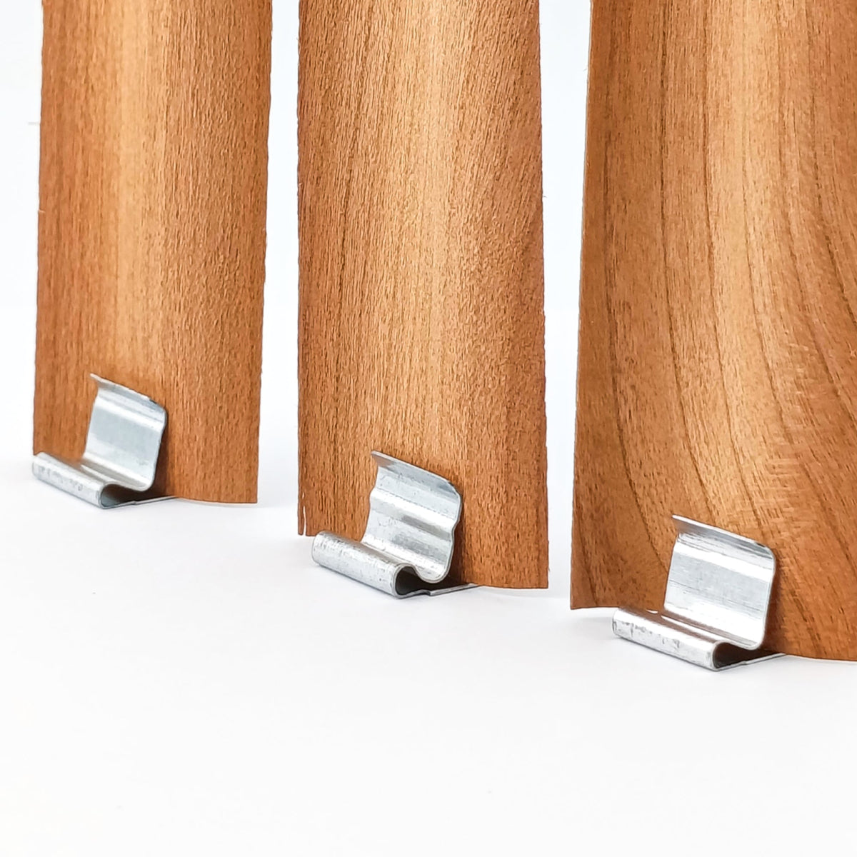 Pabilo de Madera para Velas - Curvos Ondulado Forma S - 30×120 mm - Mecha de Madera con Fichas - Candle Craft