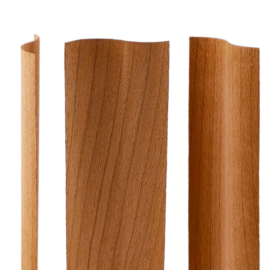 Pabilo de Madera para Velas - Curvos Ondulado Forma S - 30×120 mm - Mecha de Madera con Fichas - Candle Craft