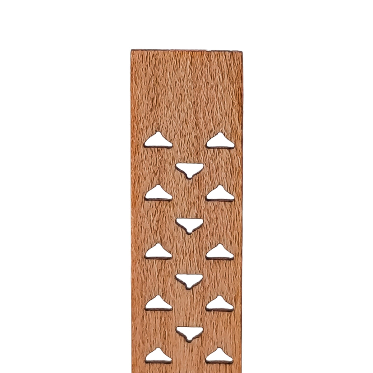 Pabilo de Madera para Velas - Diseño Ranurado Huecos - 10×150 mm - Mecha de Madera con Fichas - Candle Craft