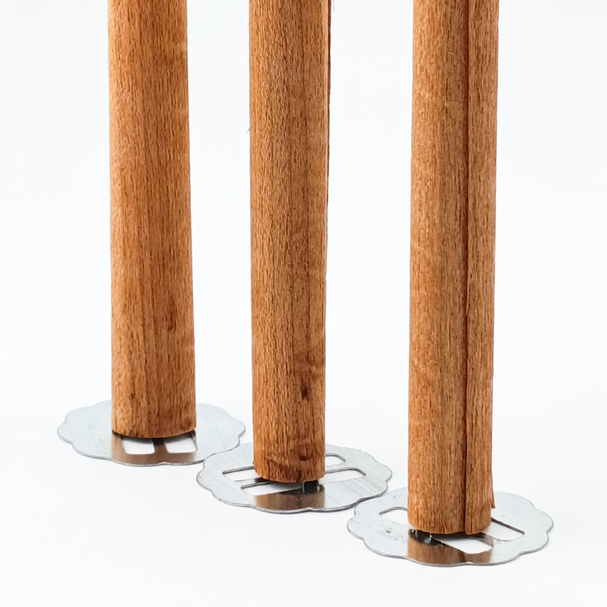 Pabilo de Madera para Velas - Tubo Cilíndrico 10×120 mm - Mecha de Madera con Fichas - Candle Craft