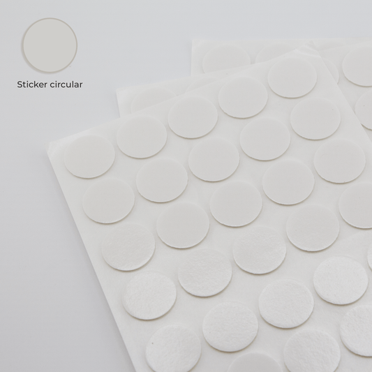 Pegatinas Planas de Pabilo de Vela - Stickers para Fijar Pabilo de Vela | Adhesivos de Doble Cara para Vasos y Moldes - Candle Craft