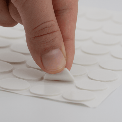 Pegatinas Planas de Pabilo de Vela - Stickers para Fijar Pabilo de Vela | Adhesivos de Doble Cara para Vasos y Moldes - Candle Craft