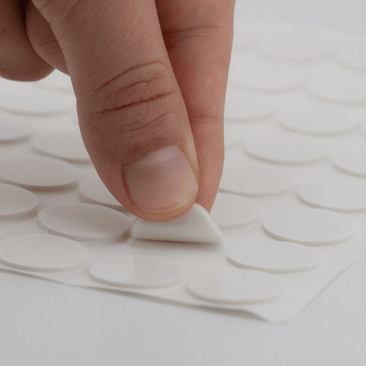 Pegatinas Planas de Pabilo de Vela - Stickers para Fijar Pabilo de Vela | Adhesivos de Doble Cara para Vasos y Moldes - Candle Craft