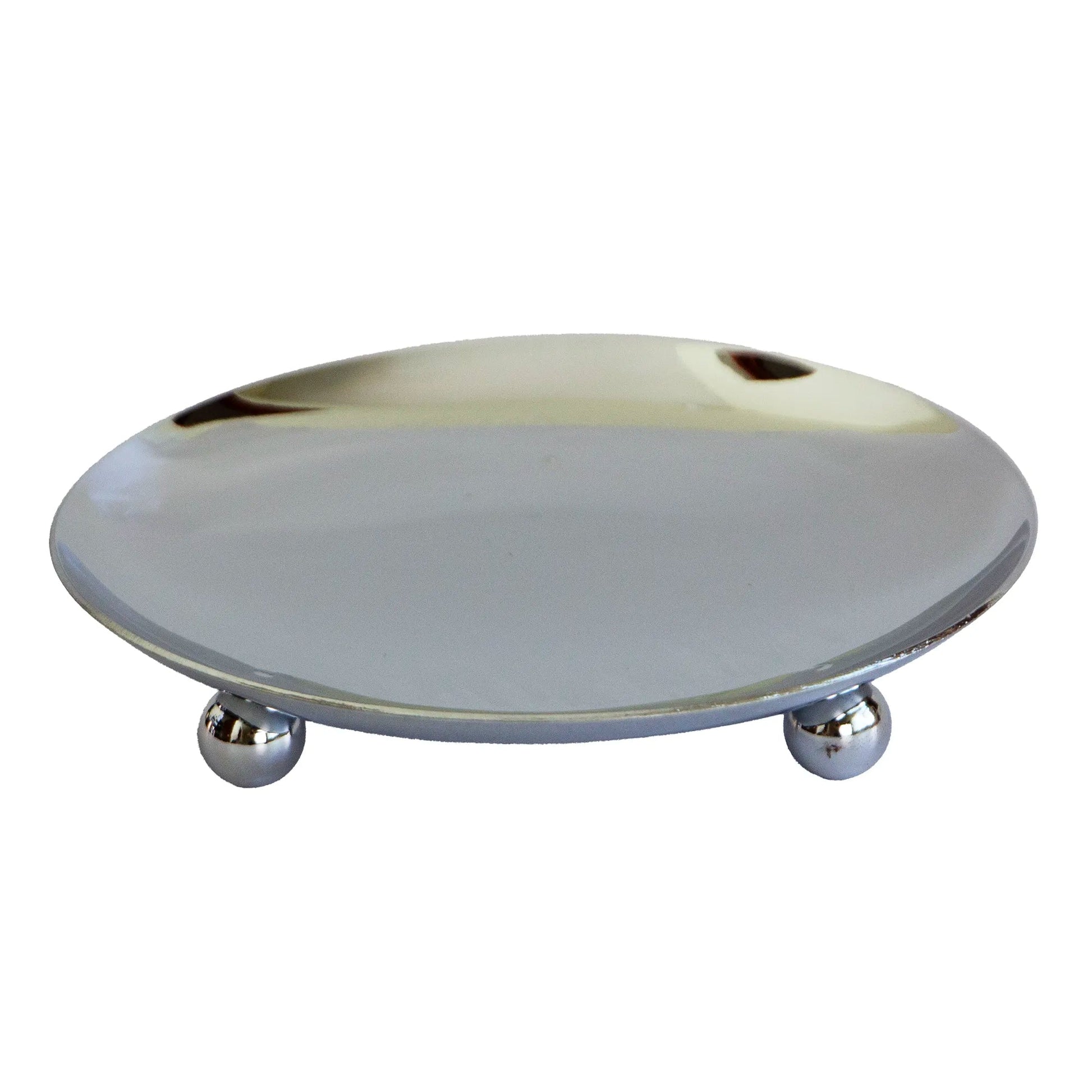 Platos para Velas de Aluminio Plata Metálico - Candle Craft