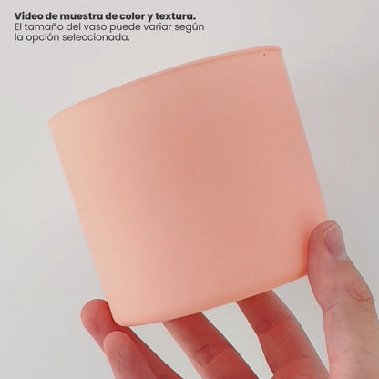 620ml - Mónaco Vaso de vidrio para velas - Inspirado en Bath Body Works® / White Barn® - Frasco Rosa Pastel Blush
