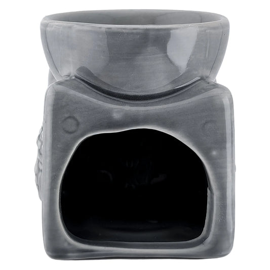 Quemador de Cera - Fundidor Cerámica - Wax Melt Burner - Gris - Candle Craft