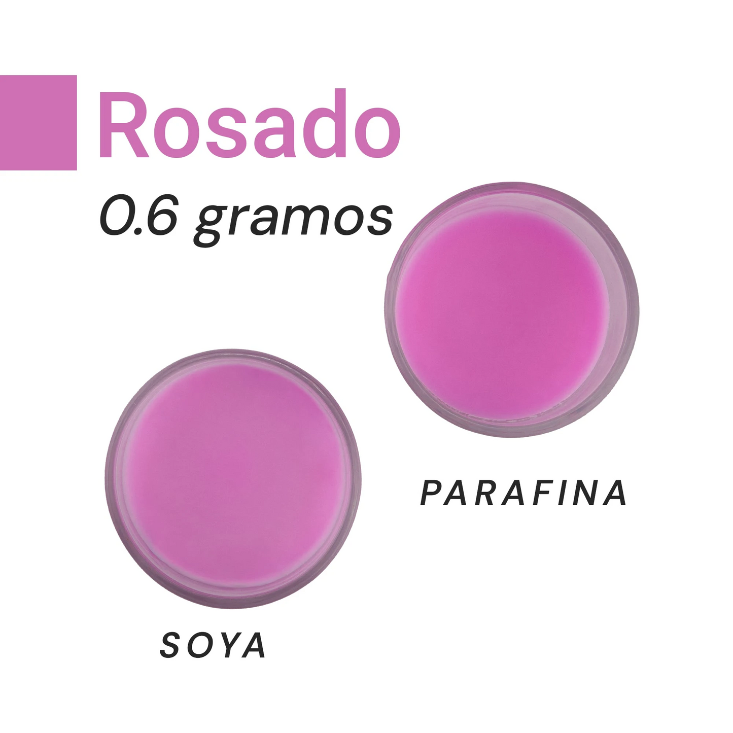Colorante Sólido para Velas - Tinte en Escamas de Alta Concentración – Color: Rosa
