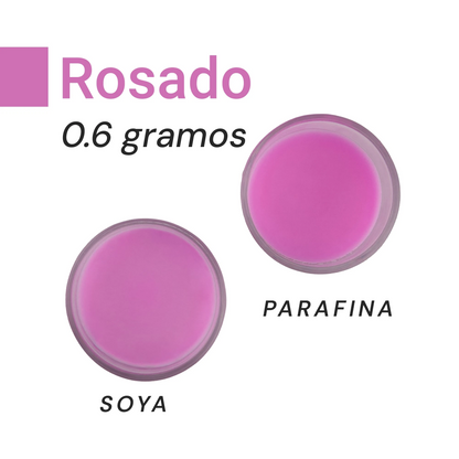 Colorante Sólido para Velas - Tinte en Escamas de Alta Concentración – Color: Rosa