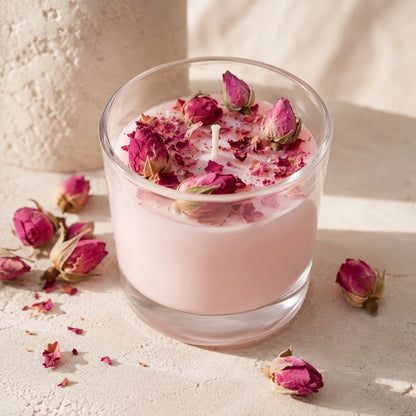 Rosas Secas Decorativas – Naturaleza Muerta para Velas, Jabones y Manualidades - Candle Craft