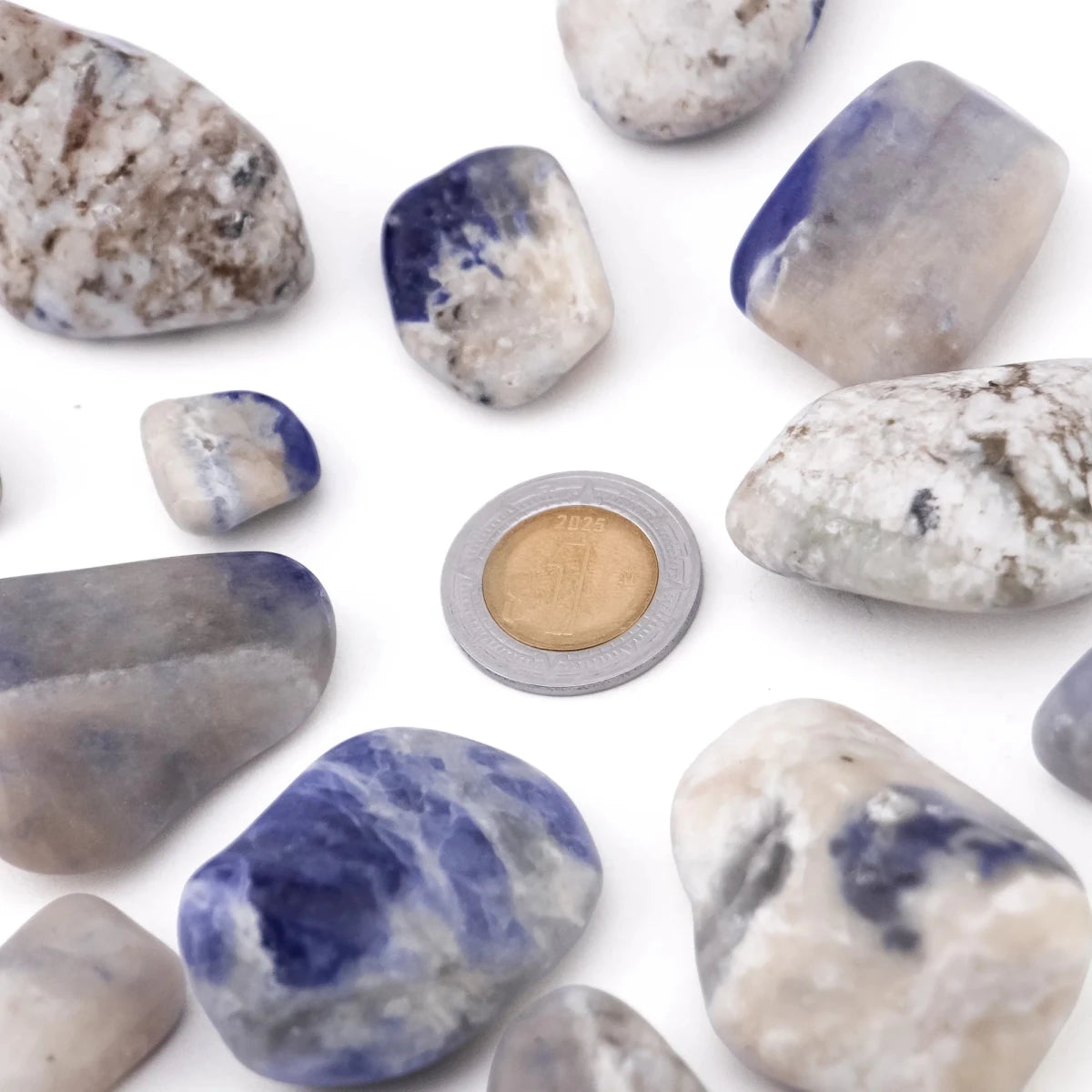 Sodalita Azul Pulida – Piedra de la Calma Mental y la Comunicación Clara para Armonizar Energías - Candle Craft