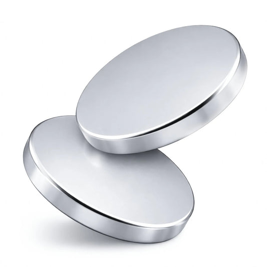 Tapa de Aluminio L para vasos de velas - Plata - Candle Craft