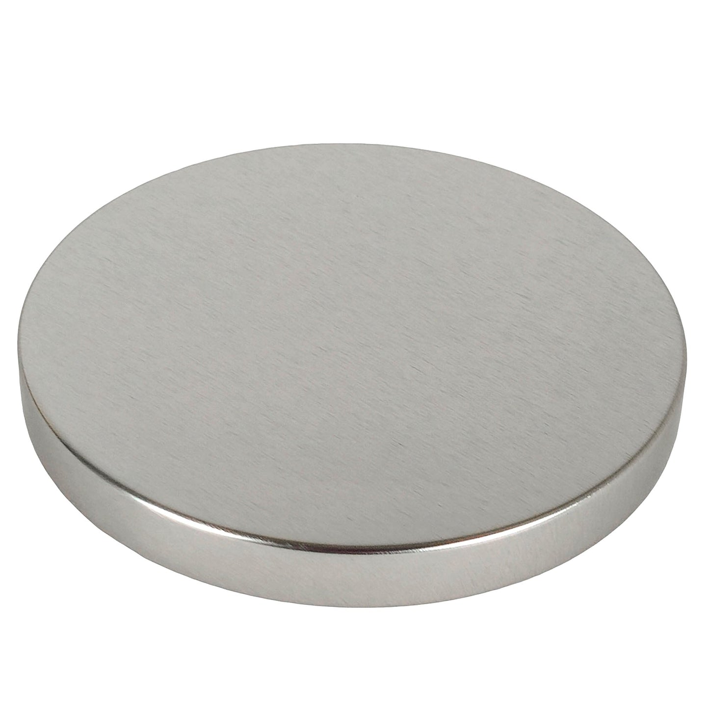 Tapa de Aluminio L para vasos de velas - Plata - Candle Craft