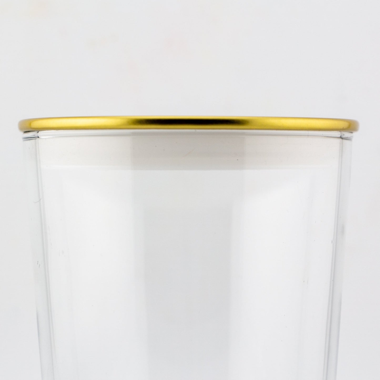 Tapa de Aluminio M Delgada para Vasos de Velas – Tapa para Vasos de Velas - Dorada - Candle Craft