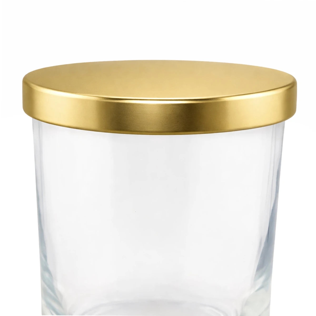 Tapa de Aluminio M para vasos de velas - Dorado - Candle Craft