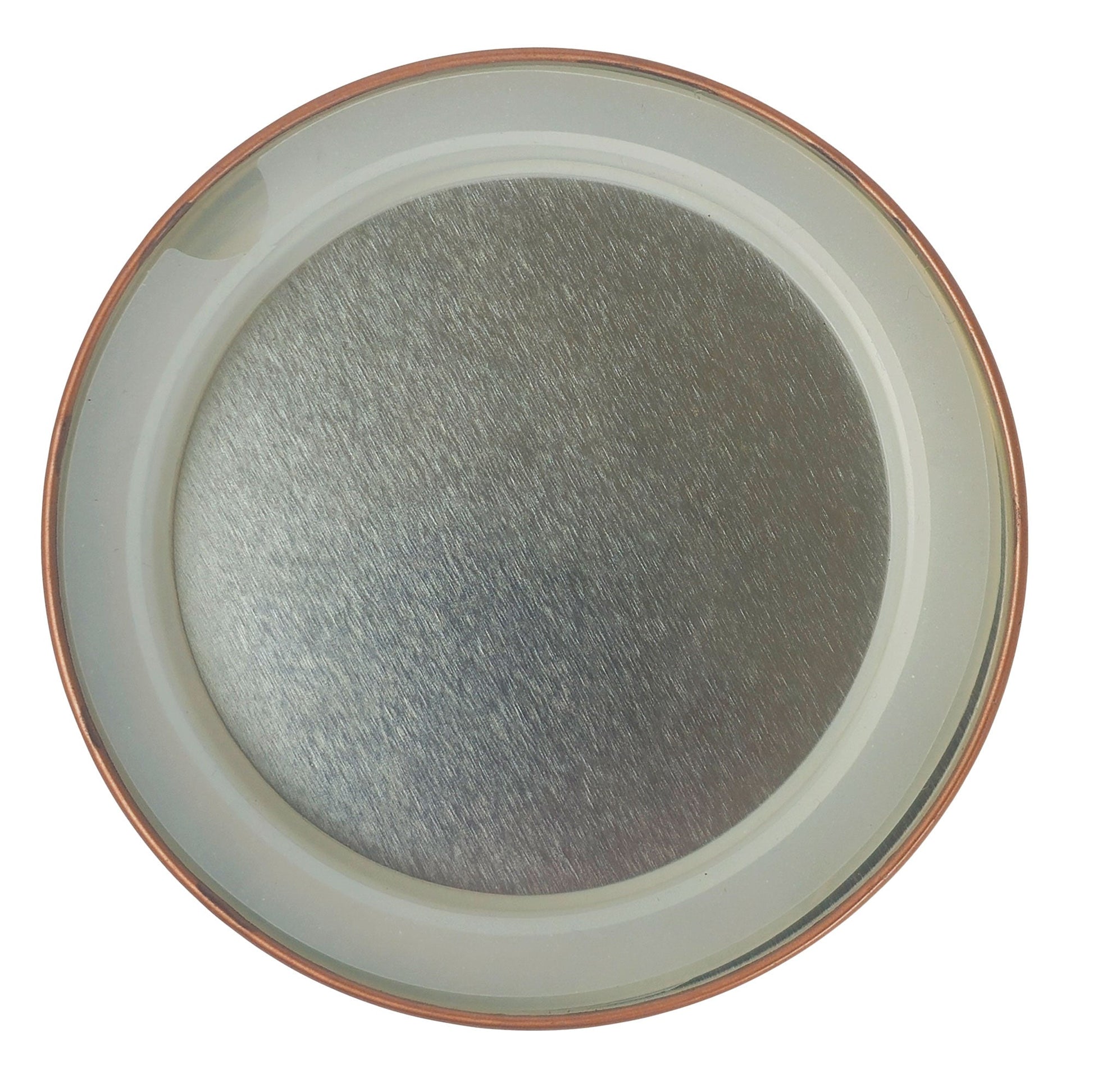 Tapa de Aluminio M para vasos de velas - Oro Rosado - Candle Craft