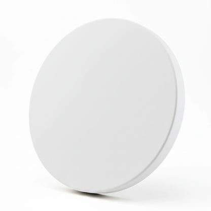 Tapa de Aluminio M para vasos de velas - Tapa para Vela Color Blanco Mate - Candle Craft