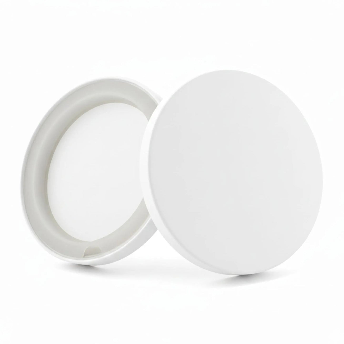 Tapa de Aluminio M para vasos de velas - Tapa para Vela Color Blanco Mate - Candle Craft