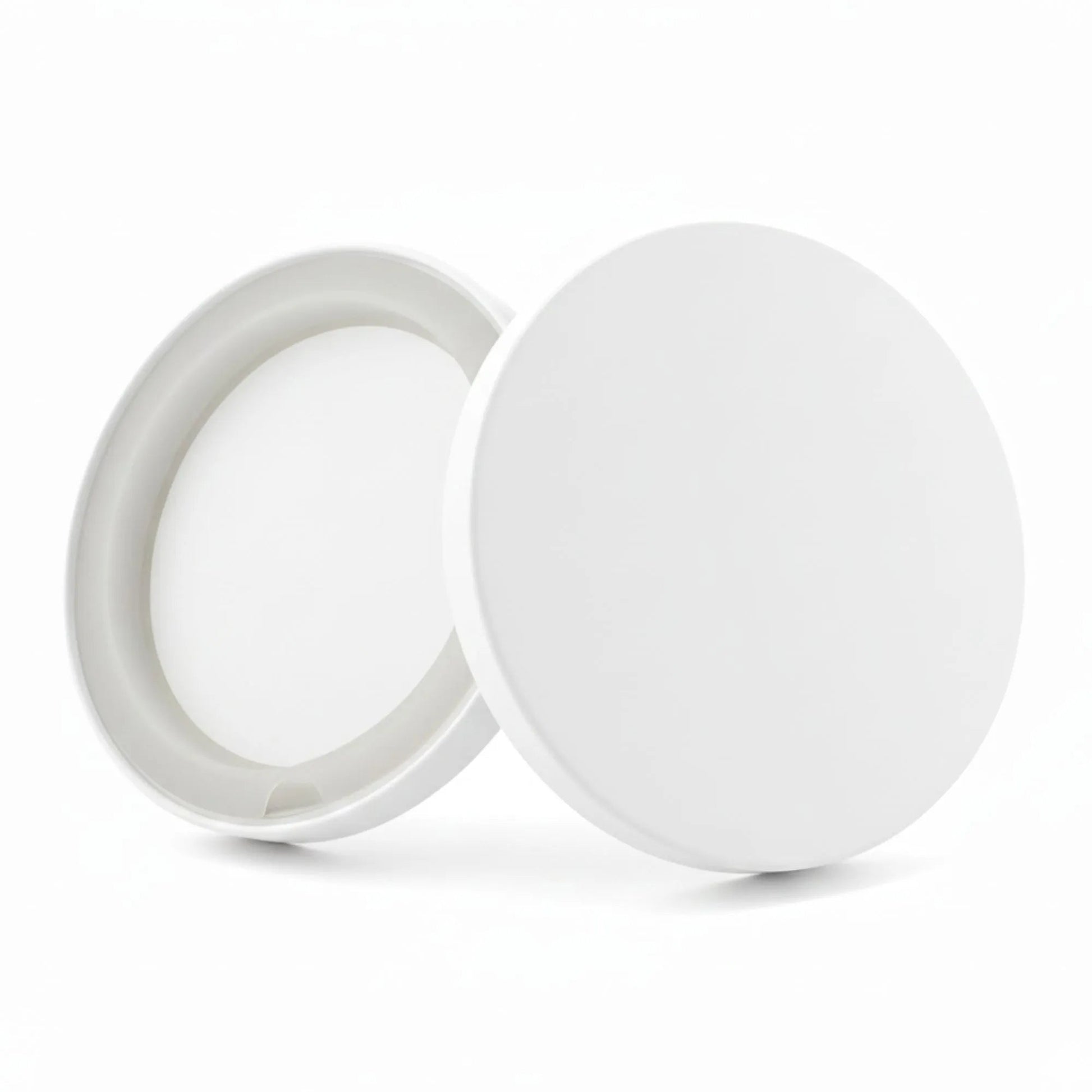 Tapa de Aluminio M para vasos de velas - Tapa para Vela Color Blanco Mate - Candle Craft