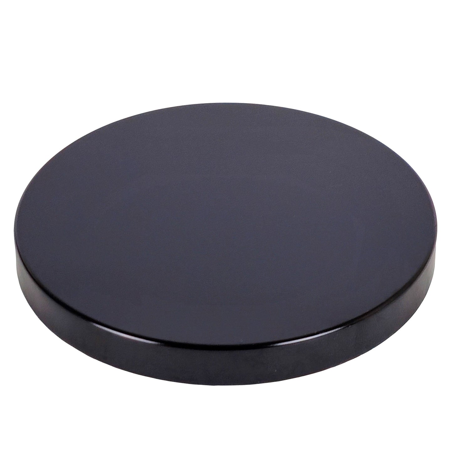 Tapa de Aluminio SL para vasos de velas - Negro Brillante - Candle Craft