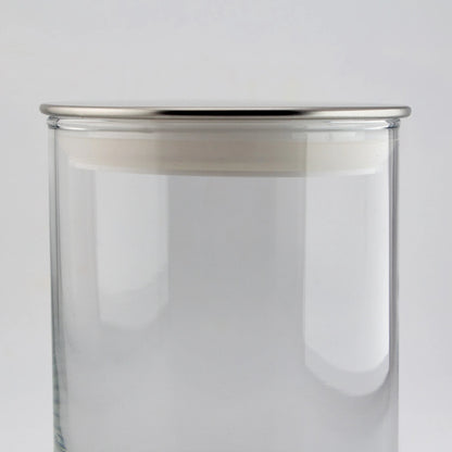 Tapa de Aluminio XL Delgada para Vasos de Velas – Tapa para Vasos de Velas - Plata - Candle Craft