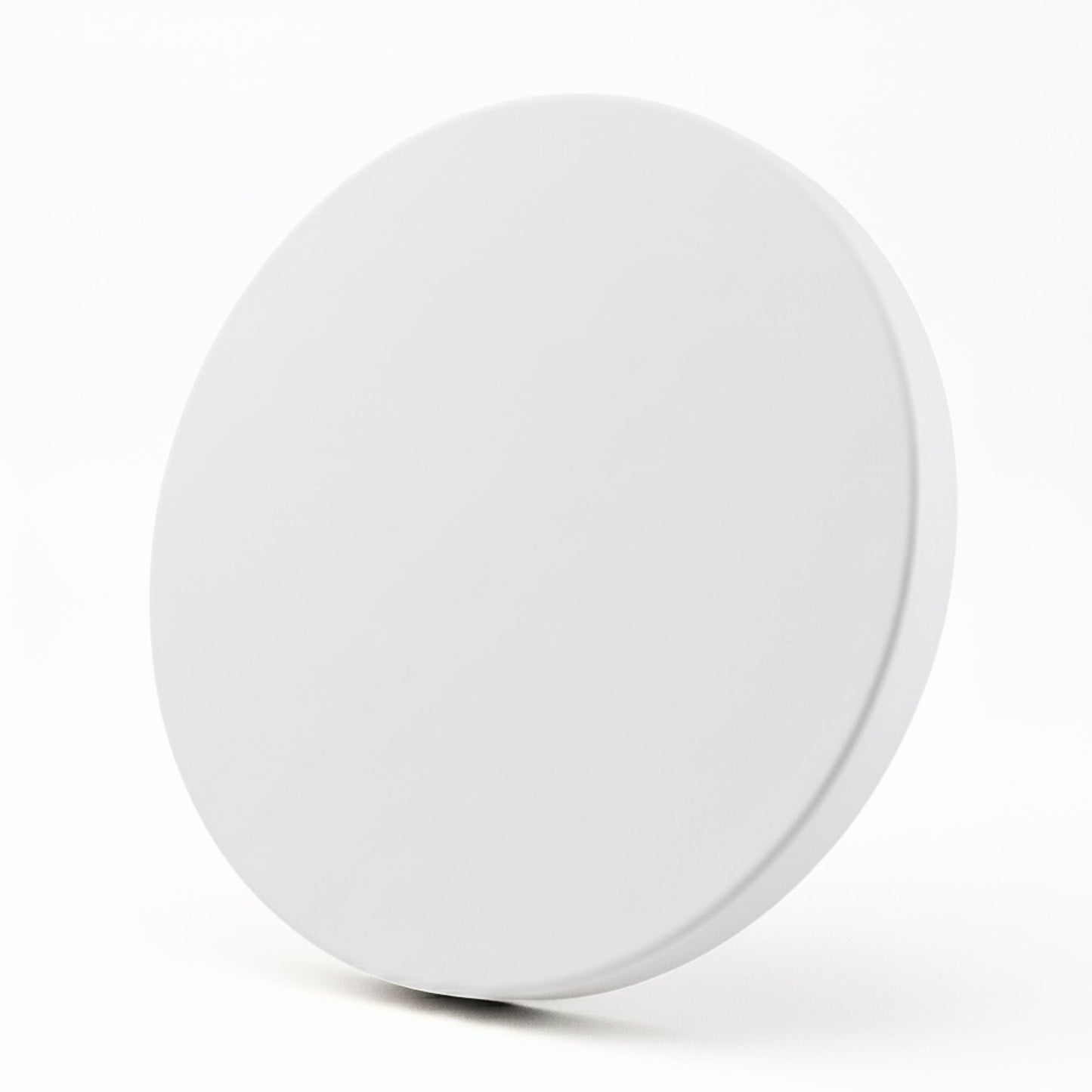 Tapa de Aluminio XL para vasos de velas - Tapa para Vela Color Blanco Mate - Candle Craft