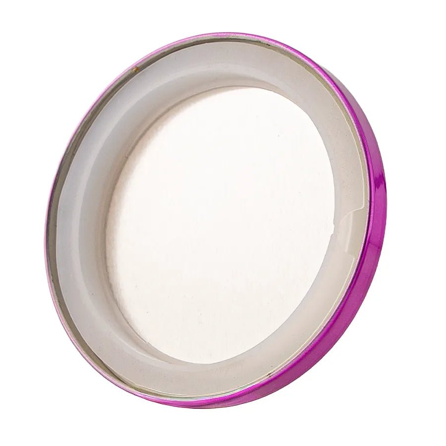 Tapa de Aluminio XL para vasos de velas - Tapa para Vela Color Fucsia / Magenta Metálico - Candle Craft