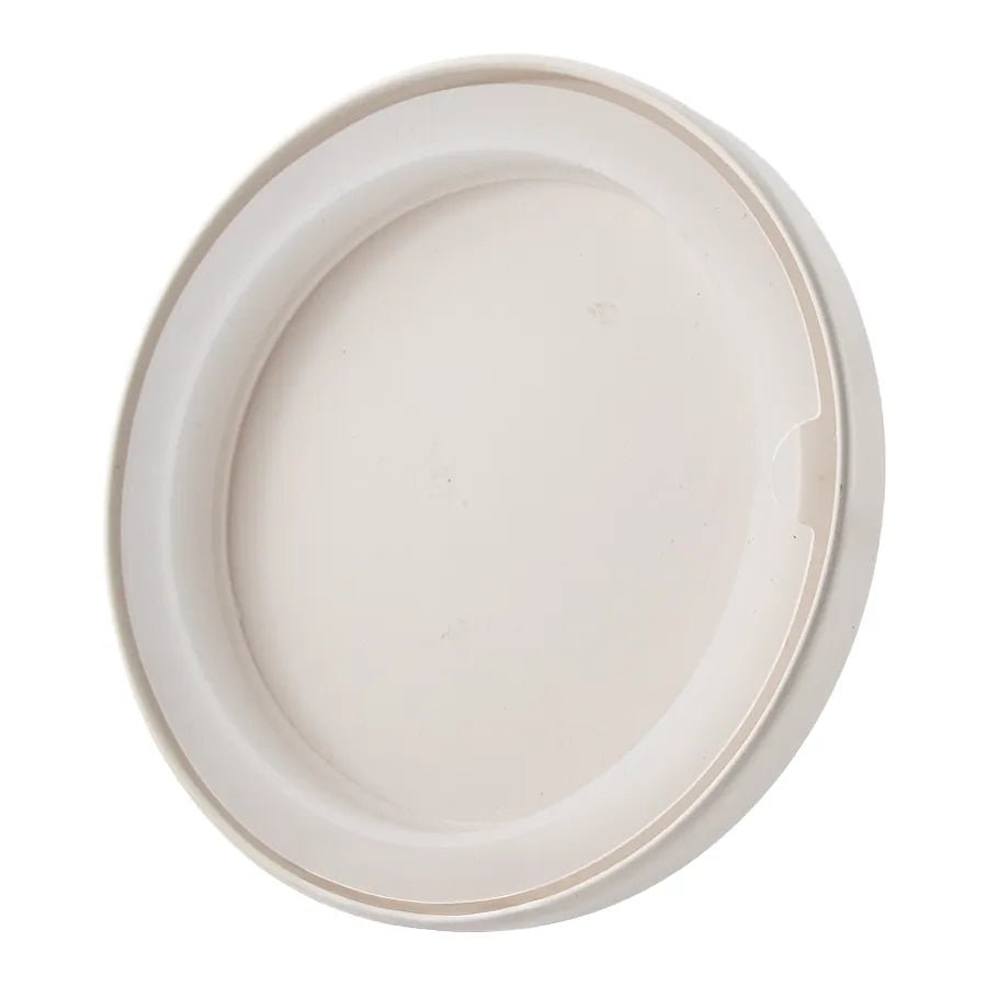 Tapa de Aluminio XL para vasos de velas - Tapa para Vela Color Ivory / Beige Mate - Candle Craft