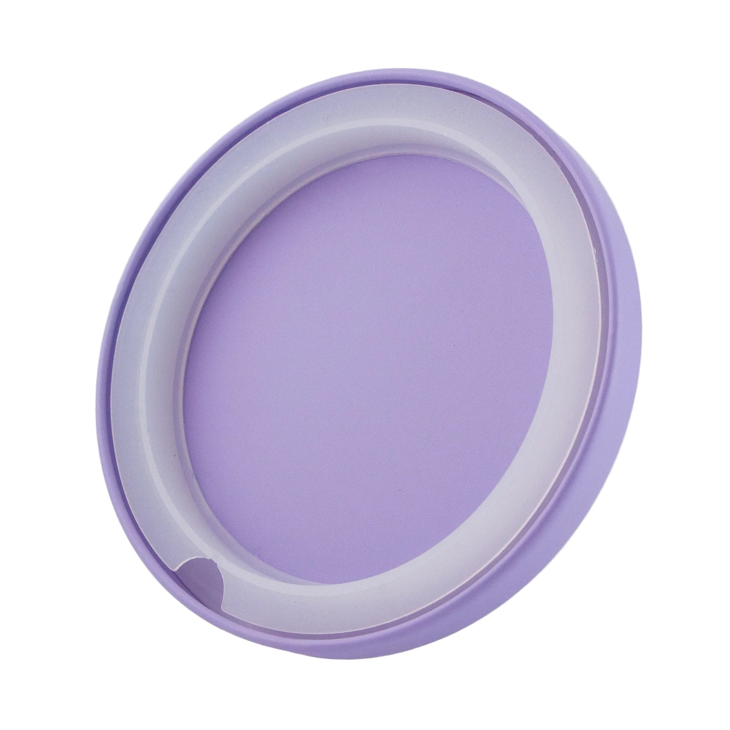 Tapa de Aluminio XL para vasos de velas - Tapa para Vela Color Morado Pastel Mate - Candle Craft