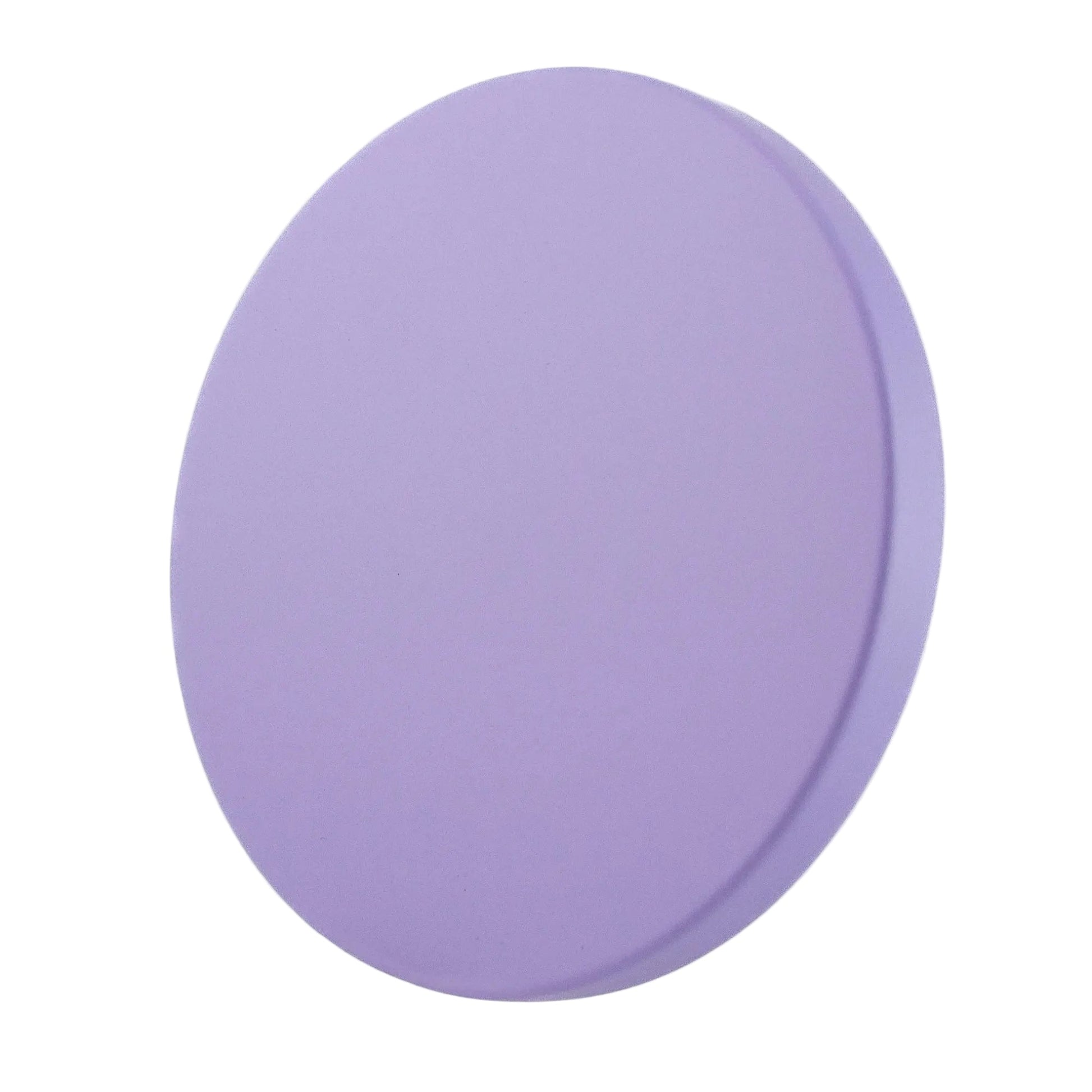 Tapa de Aluminio XL para vasos de velas - Tapa para Vela Color Morado Pastel Mate - Candle Craft