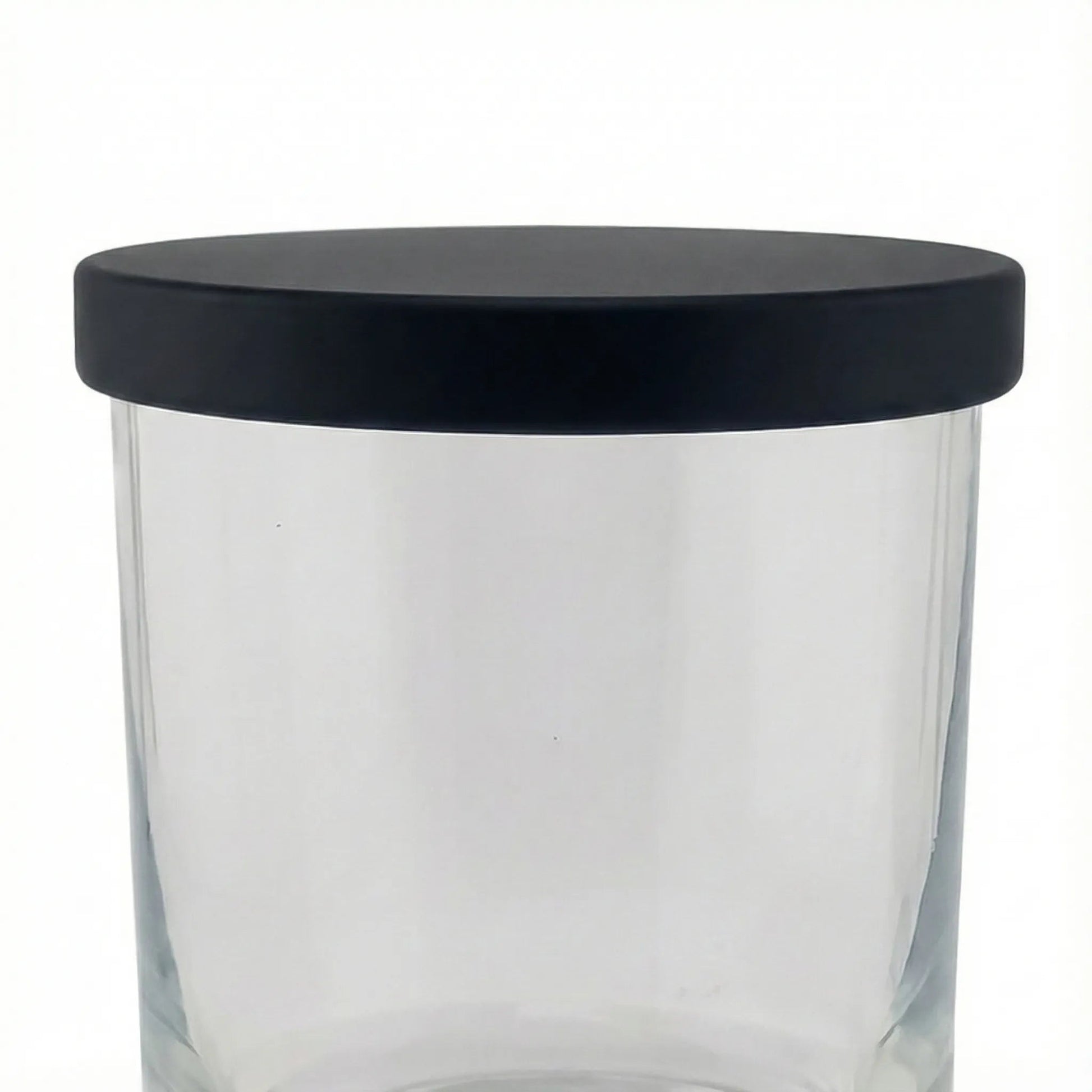 Tapa de Aluminio XL para vasos de velas - Tapa para Vela Color Negro Mate - Candle Craft