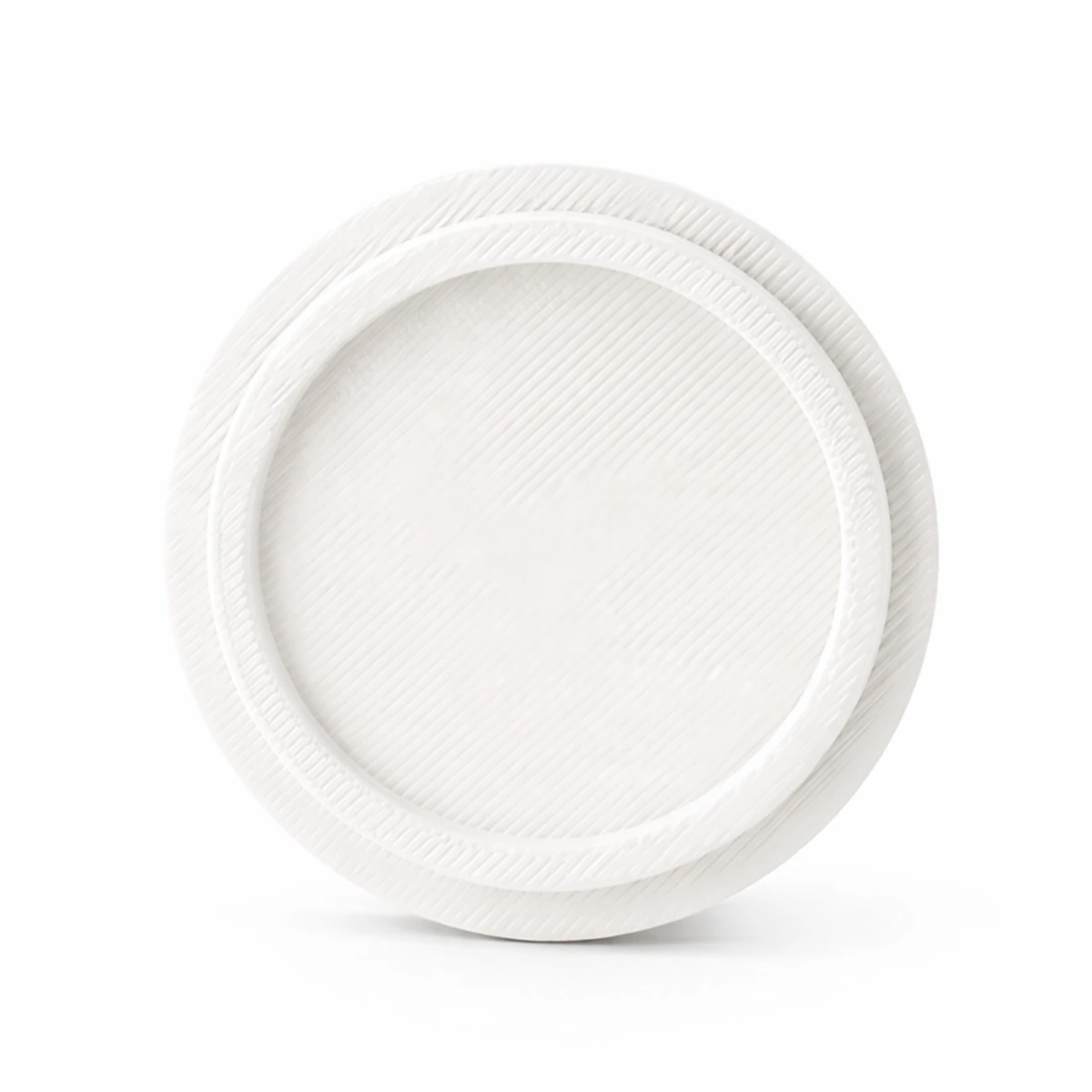 Tapa de Plástico XXS para Vasos de Velas - Blanco - Candle Craft