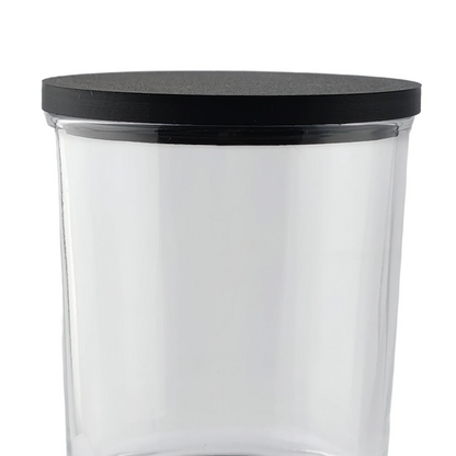 Tapa de Plástico XXS para Vasos de Velas - Negro - Candle Craft