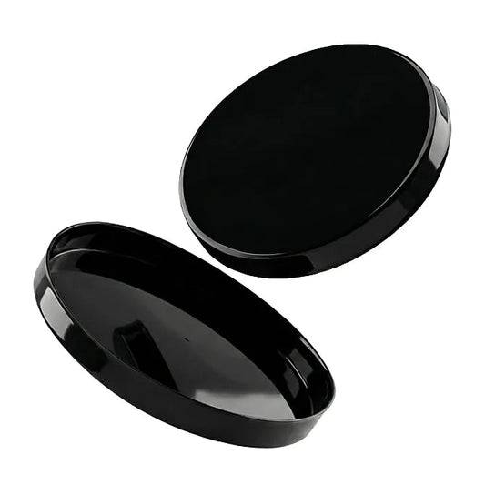 Tapa Plástica para Velas – PVC Protectora para Velas - Tamaño: XL - Negro Brillante - Candle Craft