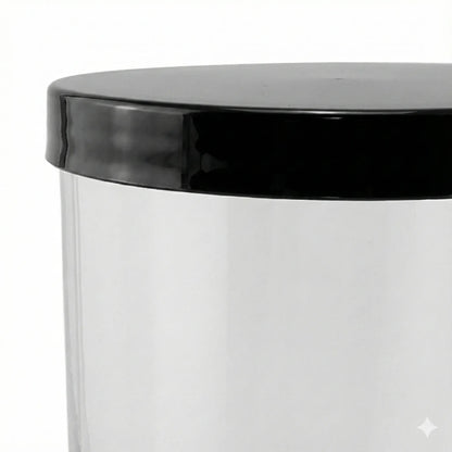 Tapa Plástica para Velas – PVC Protectora para Velas - Tamaño: XL - Negro Brillante - Candle Craft