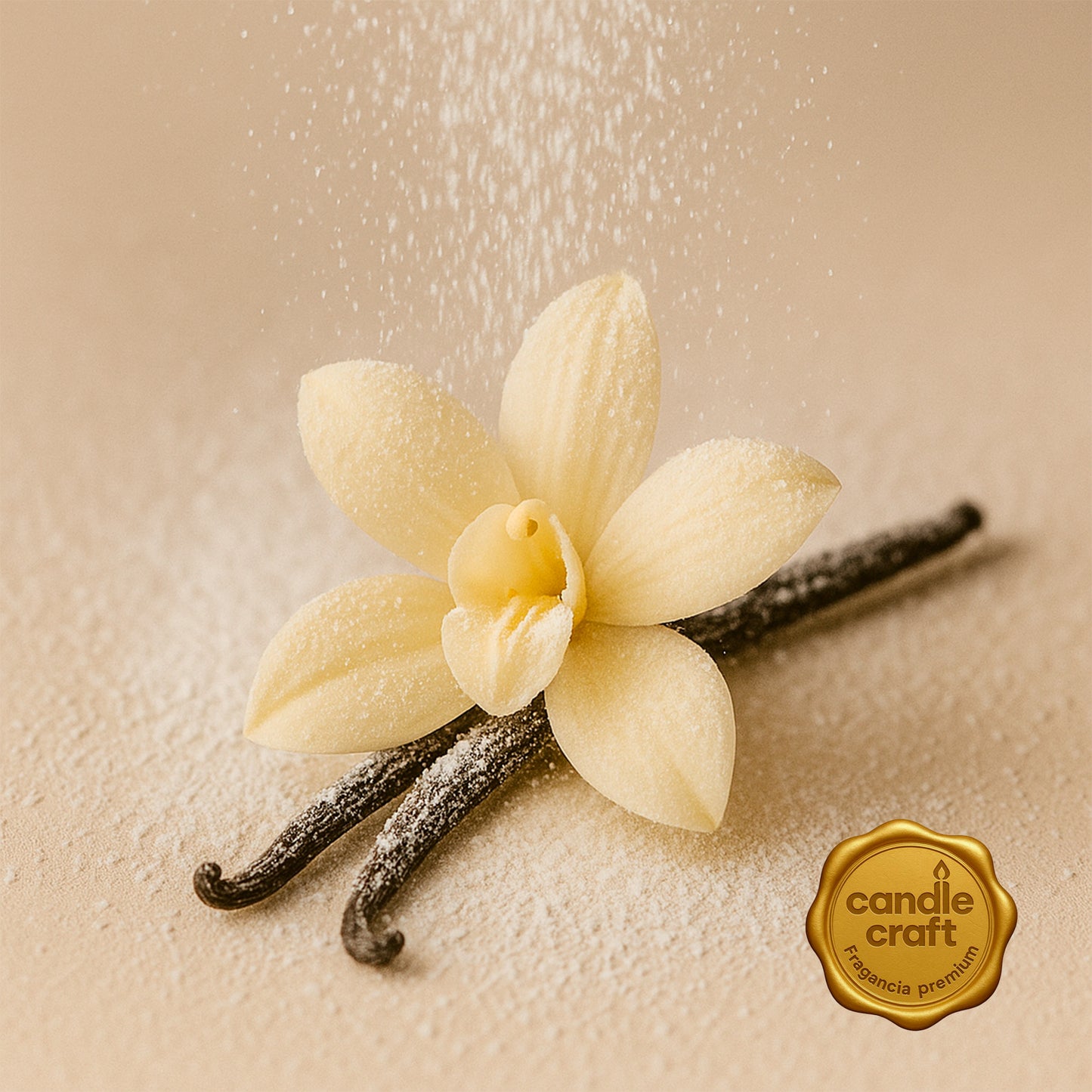Fragancias Candle Craft Premium – Golden Vanilla & Matcha – Vainilla Dorada & Matcha - Inspirada en Narcotica®