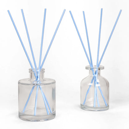 Varillas para Difusor - 25cm - Difusor Sticks - Varitas de Fibra para Difusores - Color Azul Claro - Candle Craft