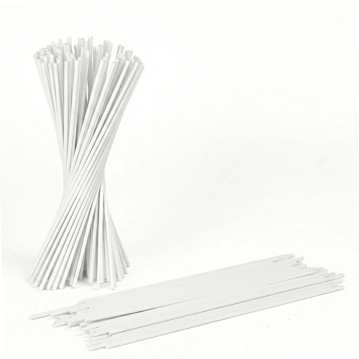 Varillas para Difusor - 25cm - Difusor Sticks - Varitas de Fibra para Difusores - Color Blanco - Candle Craft