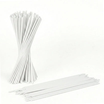 Varillas para Difusor - 25cm - Difusor Sticks - Varitas de Fibra para Difusores - Color Blanco - Candle Craft