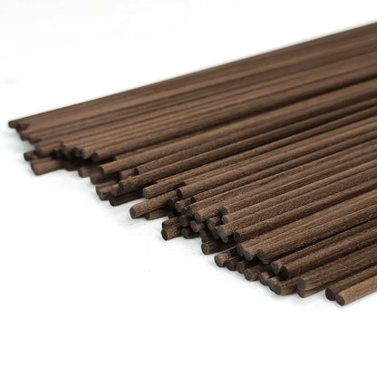 Varillas para Difusor - 25cm - Difusor Sticks - Varitas de Fibra para Difusores - Color Café - Candle Craft