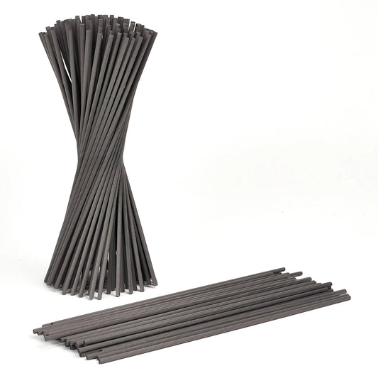 Varillas para Difusor - 25cm - Difusor Sticks - Varitas de Fibra para Difusores - Color Gris - Candle Craft