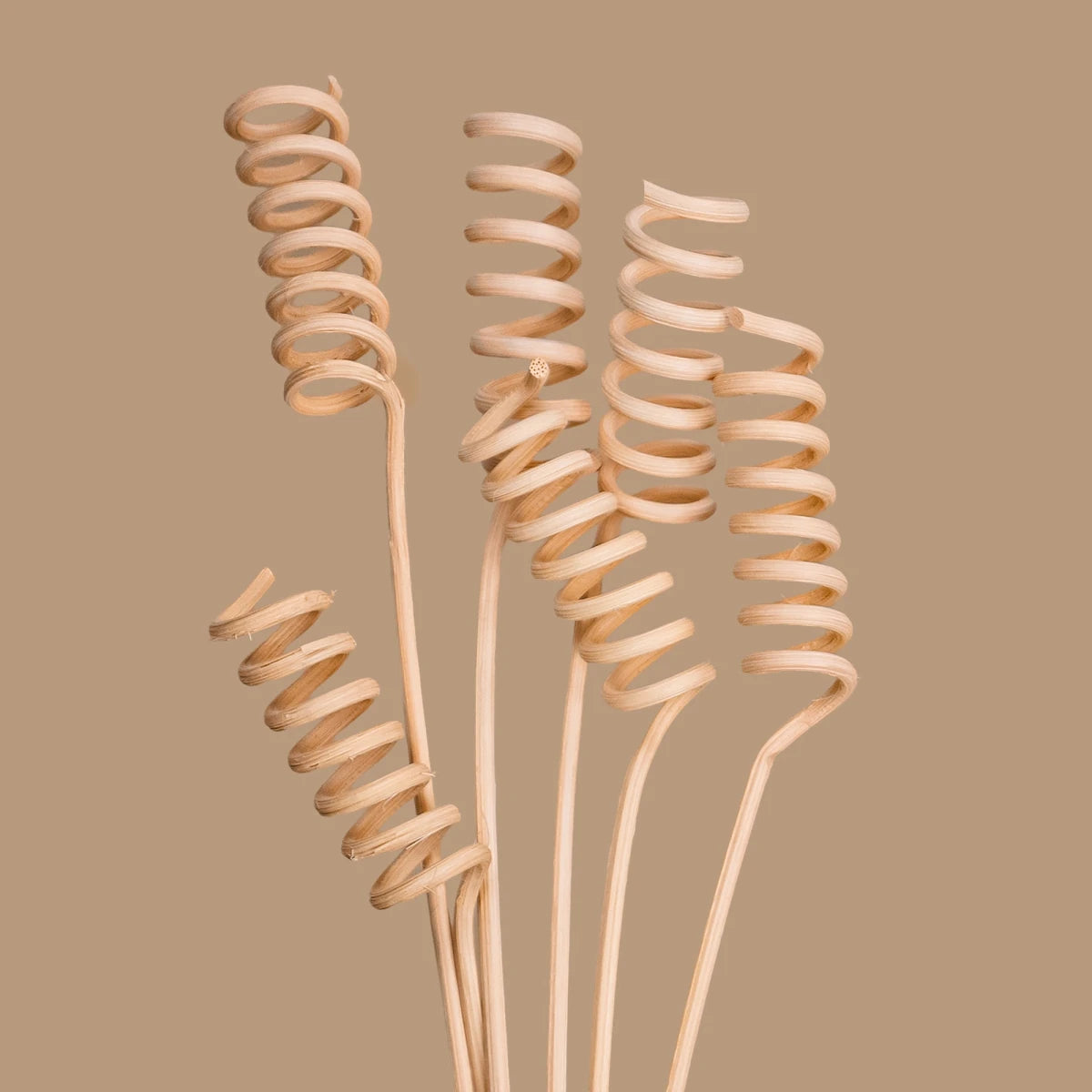 Varillas para Difusor - Espiral - 25cm - Difusor Sticks - Varitas de Rattan para Difusores - Color Madera - Candle Craft