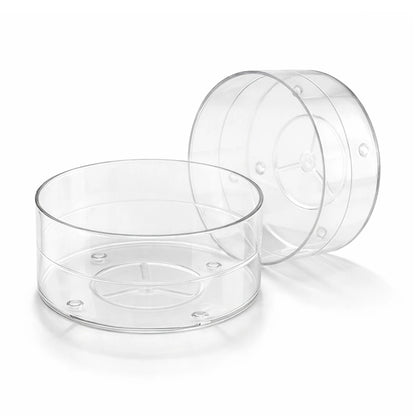 Vaso de Plástico para Velas de Té – Vasos para Velas Artesanales (3.9 cm x 1.6 cm) - Candle Craft