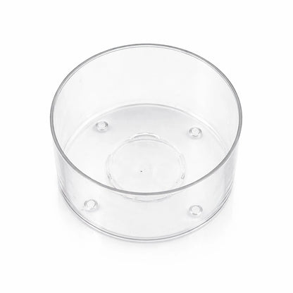 Vaso de Plástico para Velas de Té – Vasos para Velas Artesanales (3.9 cm x 2.5 cm) - Candle Craft