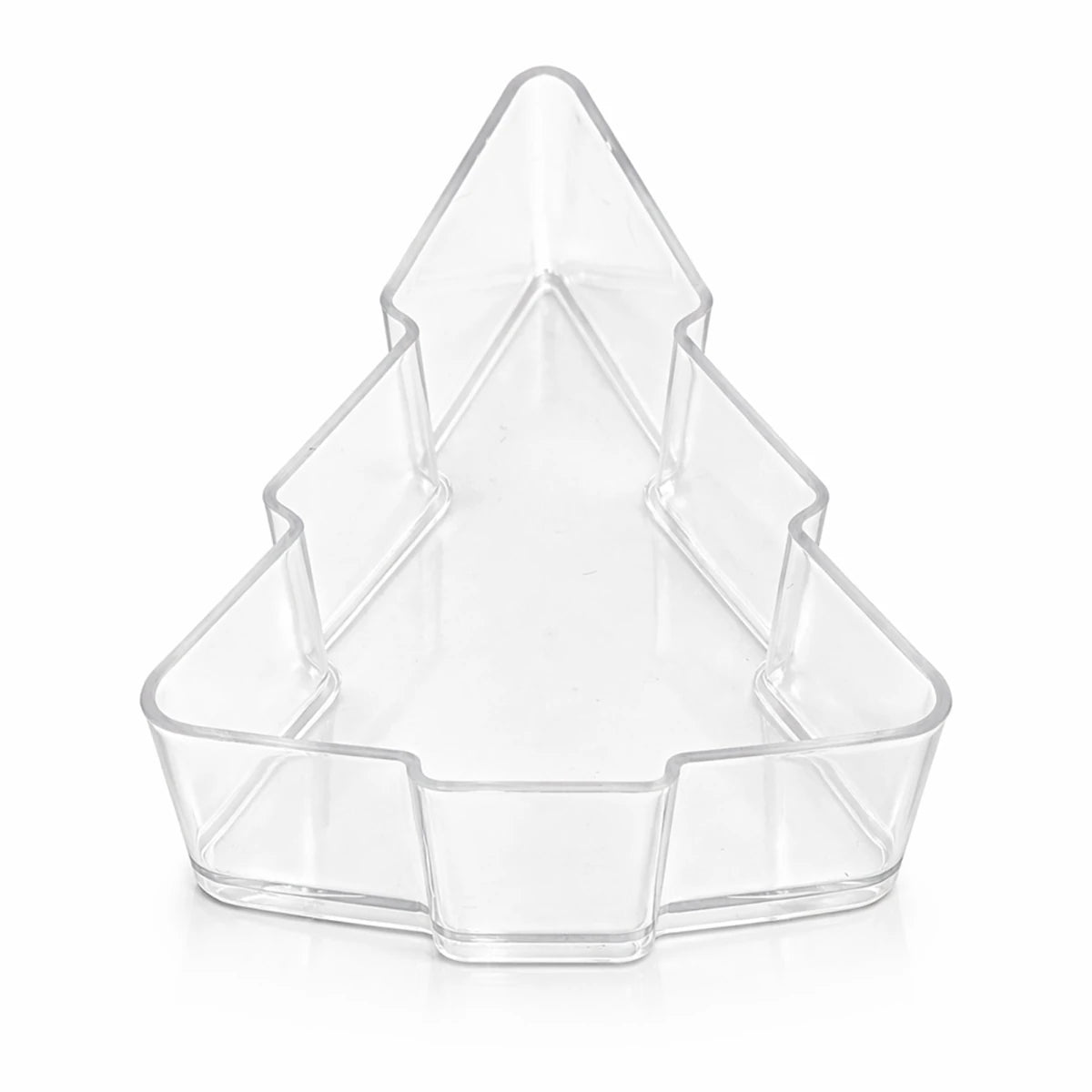 Vaso de Plástico para Velas de Té – Vasos para Velas Artesanales Forma Pino Navideño - Candle Craft