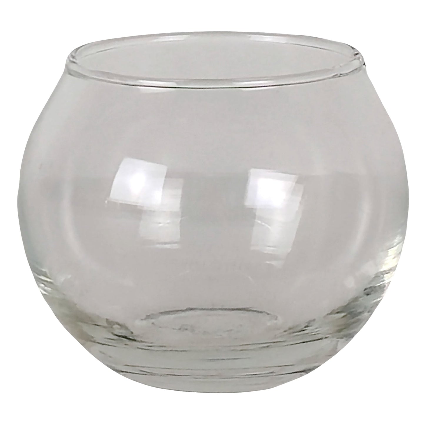 Votivos Portavelas Pecera - Vaso de vidrio para velas redonda - Transparente - Candle Craft